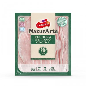 PECHUGA DE PAVO NATURARTE CAMPOFRIO LONCHAS 90 GRS.