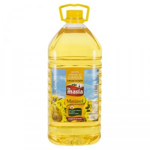 ACEITE MASIASOL GIRASOL 5 LITROS.