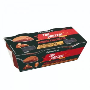 MOUSSE POWERKING PROTEICO CHOCOLATE PACK-2 UND. X 100 GRS.