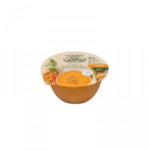 CREMA LA HUERTA DON SIMON CALABAZA Y ZANAHORIA 300 ML.