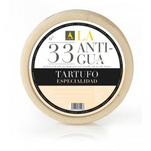 QUESO CURADO OVEJA TARTUFO LA ANTIGUA, KILO