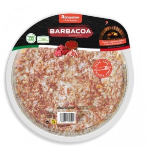 PIZZA RIKISSIMO BARBACOA REFRIGERADA 400,GRS