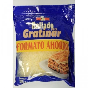 QUESO RALLADO FUNDIDO GRATINAR 300 GRS.
