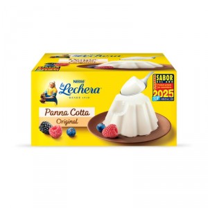 PANNA COTTA LA LECHERA NATURAL PACK 4 UNDS X 100 GRS.