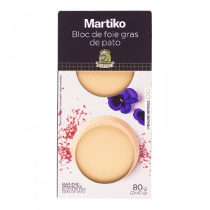 BLOC FOIE GRAS DE PATO MARTIKO 2X40 GRS
