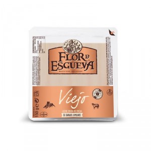 QUESO OVEJA LECHE CRUDA VIEJO FLOR DE ESGUEVA CUÑA 150 GRS.
