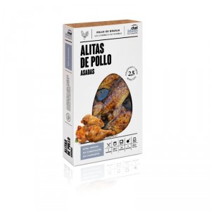 ALITAS DE POLLO CHEF IDEAS ASADAS 350 GRS.
