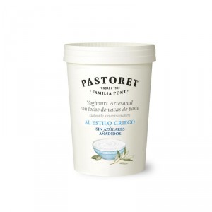 YOGUR PASTORET GRIEGO SIN AZUCAR AÑADIDA 500 GRS.