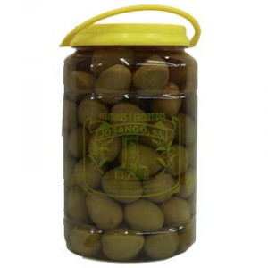 ACEITUNA JOSANGO GORDAL PICANTE GARRAFA 1,4KG., 800 GR. P.E.