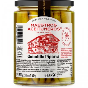 GUINDILLA PIPARRA MAESTROS ACEITUNEROS 390 GRS. 150 P.E