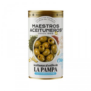 ACEITUNA MAESTR.ACEITUNEROS REC.DE LA PAMPA 320GR.150GR PE