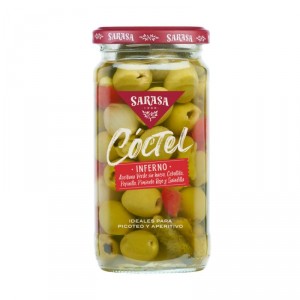 COCTEL SARASA INFERNO 350 GRS, 170 GRS. P.E.