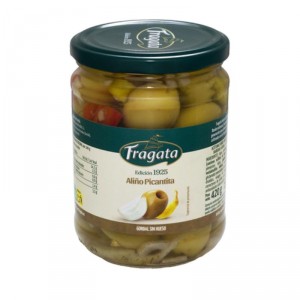 ACEITUNA FRAGATA GORDAL S/HUESO ALIÑO PICANTITA, 420GR 200PE