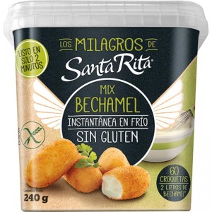 MIX BECHAMEL SANTA RITA INSTANTANEA SIN GLUTEN TARR.240 GRS.