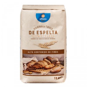 HARINA ALTEZA ESPELTA 100% INTEGRAL 1 KILO