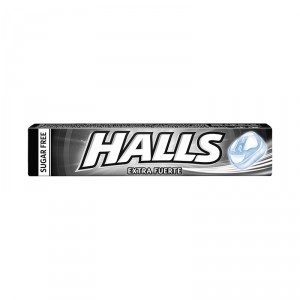 HALLS EXTRAFUERTE SIN AZUCAR 32GR.