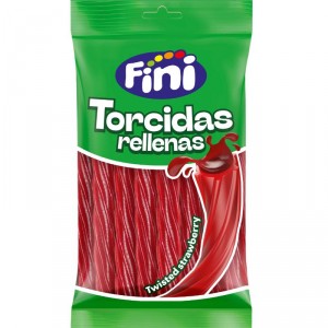 REGALIZ FINI TORCIDA RELLENA BOLSA 125 GRS.