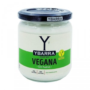 MAYONESA YBARRA VEGANA SIN LACTOSA 300 ML.