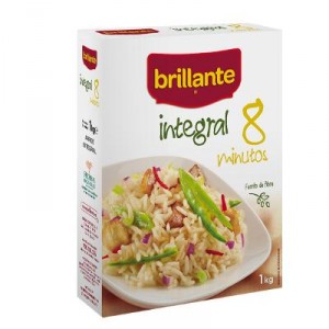 ARROZ BRILLANTE INTEGRAL 8 MINUTOS 750 GRS