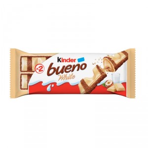 CHOCOLATINA KINDER BUENO WHITE 39 GRS.