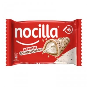 BARRITA NOCILLA COOKIES&CREAM PACK 6 UNDS. 129 GRS