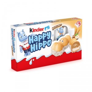 CHOCOLATINA KINDER HAPPY HIPPO 106 GRS.