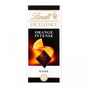 CHOCOLATE LINDT EXCELLENCE NOIR/NARANJA 100 GRS