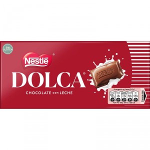CHOCOLATE NESTLE DOLCA CON LECHE 100 GRS.