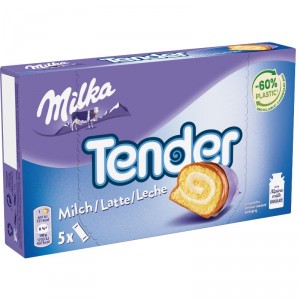 BIZCOCHITO MILKA TENDER LECHE PACK 5 UNDS X 37 GRS