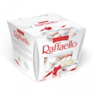 BOMBON FERRERO RAFFAELLO T15 150 GRS