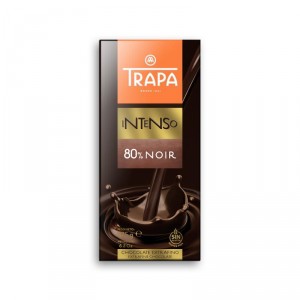 CHOCOLATE TRAPA INTENSO 80% NOIR 175 GRS