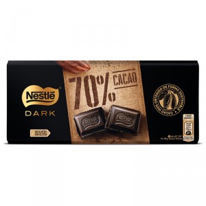 CHOCOLATE NESTLE EXTRAFINO NEGRO 70% INTENSO 120 GRS