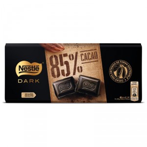 CHOCOLATE NESTLE DARK 85% CACAO 120 GRS.