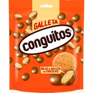 CONGUITOS GALLETA CHOCOLATE CON LECHE 120 GRS.