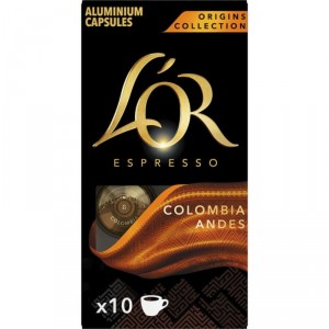 CAFE L'OR ESPRESSO COLOMBIA 10 CAPSULAS