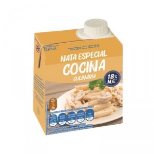 NATA ESPECIAL COCINA LIGERA 18% 500 ML.