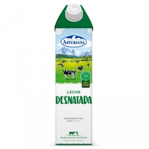 LECHE ASTURIANA DESNATADA BRIK LITRO