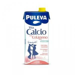 LECHE PULEVA CALCIO COLAGENO DESNATADA LITRO.