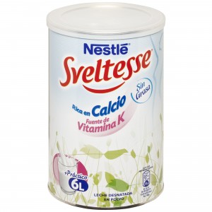 LECHE SVELTESSE POLVO 600 GRS