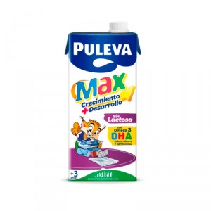 PULEVA MAX SIN LACTOSA CRECIMIENTO+DESARROLLO LITRO