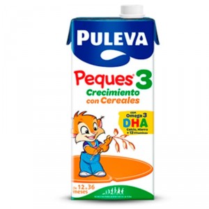 PULEVA PEQUES-3 CEREALES SLIM LITRO