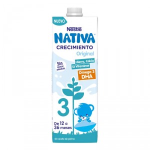 NESTLE NATIVA CRECIMIENTO 3 ORIGINAL BRIK LITRO