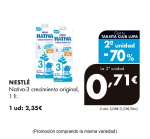 NESTLE NATIVA CRECIMIENTO 3 ORIGINAL BRIK LITRO