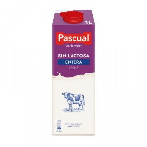 LECHE PASCUAL ENTERA SIN LACTOSA LT