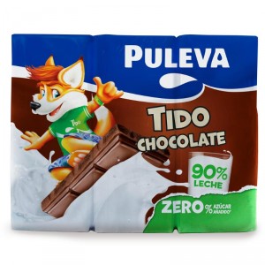 BATIDO PULEVA CHOCO ZERO P-6X200 ML.