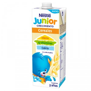 NESTLE JUNIOR CRECIMIENTO CON CEREALES 1 LITRO