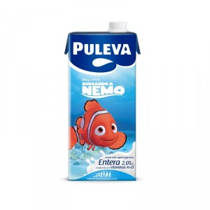 LECHE PULEVA DISNEY 2%MG ENTERA LITRO