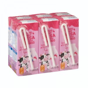 BATIDO FRESA PACK 6 UNDS X 200 ML.
