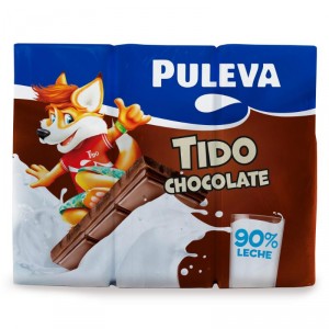 BATIDO PULEVA DE CHOCOLATE PACK 6 UNDS X 200 ML.