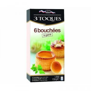 VOL-AU-VENT LOS 3 TOQUES 150 GRS